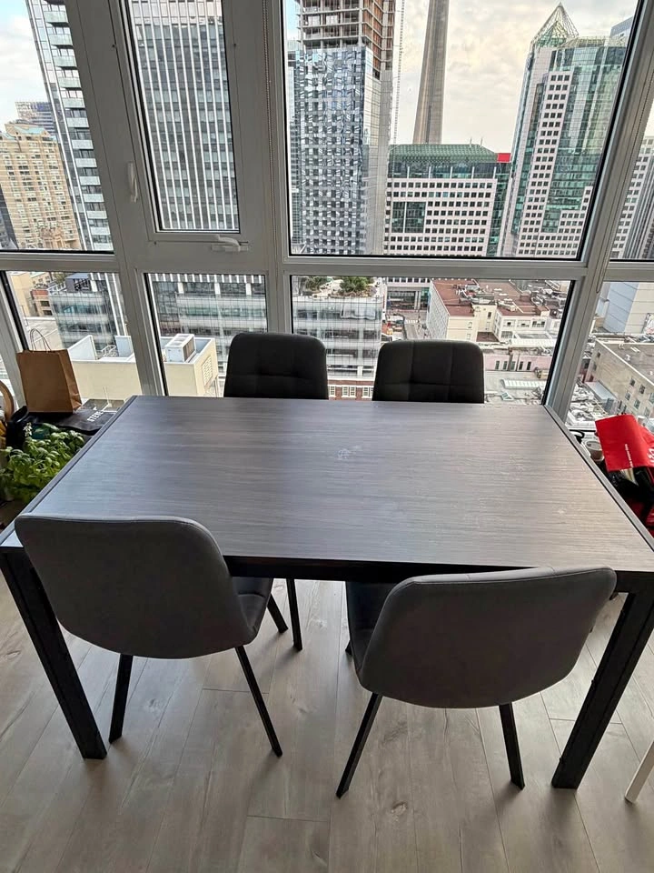 Dining Table with 4 Chairs