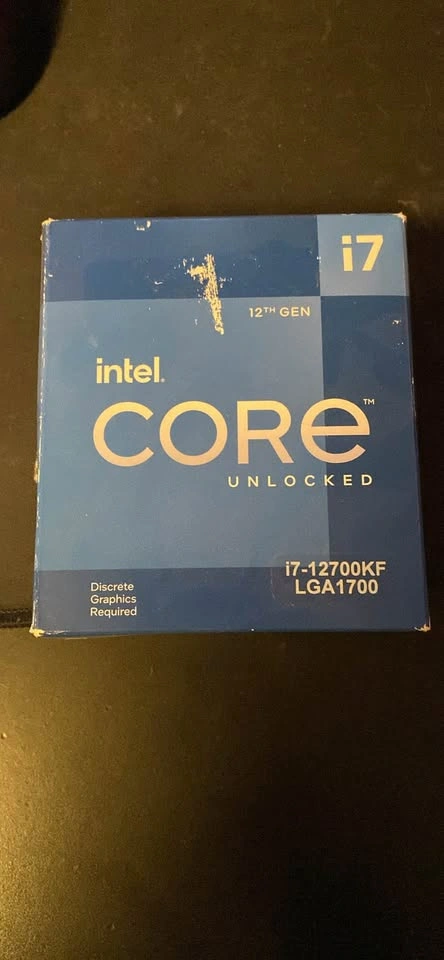 Intel Core i7 12700KF cpu - photo 3