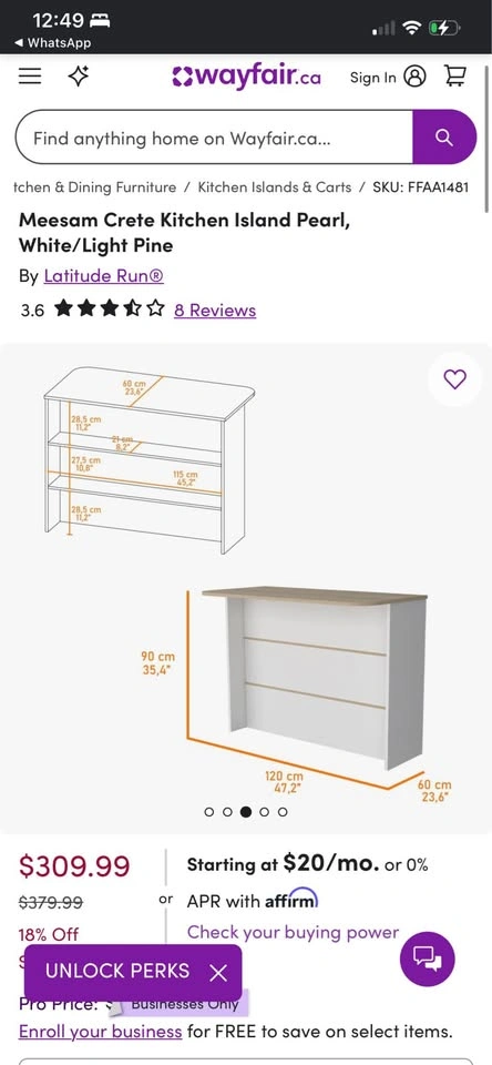 Kitchen Island with storage - Moving Sale! - photo 5