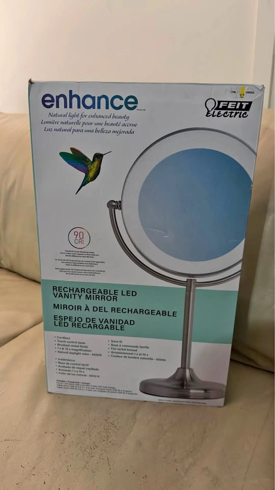Feit Electric Enhance Rechargeable LED Vanity Mirror - photo 2