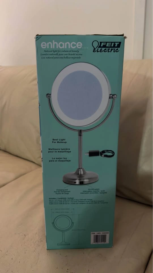 Feit Electric Enhance Rechargeable LED Vanity Mirror - photo 3