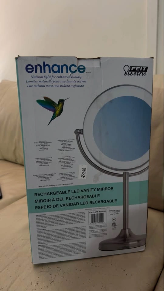 Feit Electric Enhance Rechargeable LED Vanity Mirror - photo 4