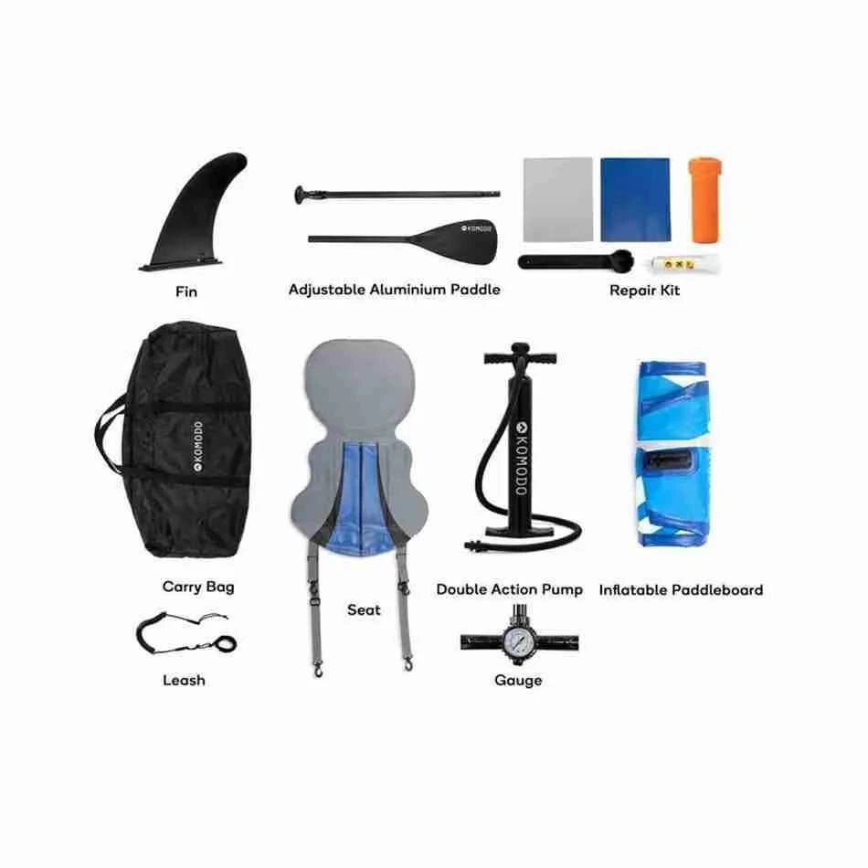 KOMODO Inflatable SUP Board with Paddle KDINSUP115A - photo 4
