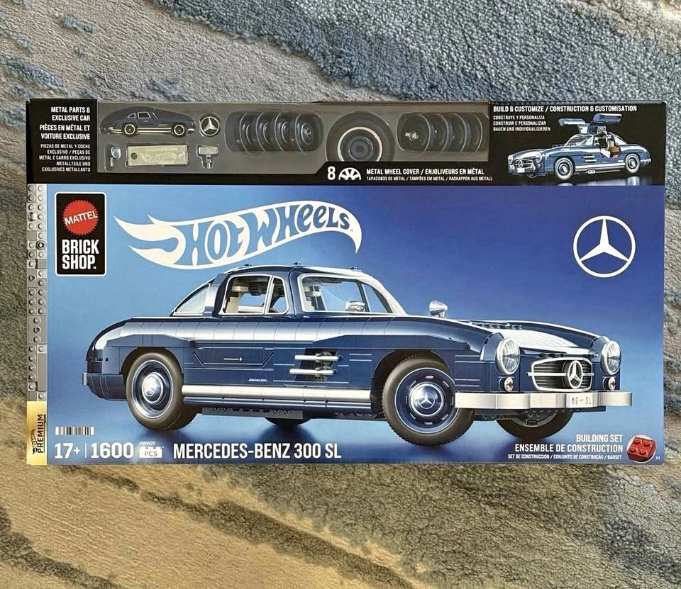 Mattel Brick Shop Hot Wheels Mercedes-Benz 300 SL (HWW25) - photo 2