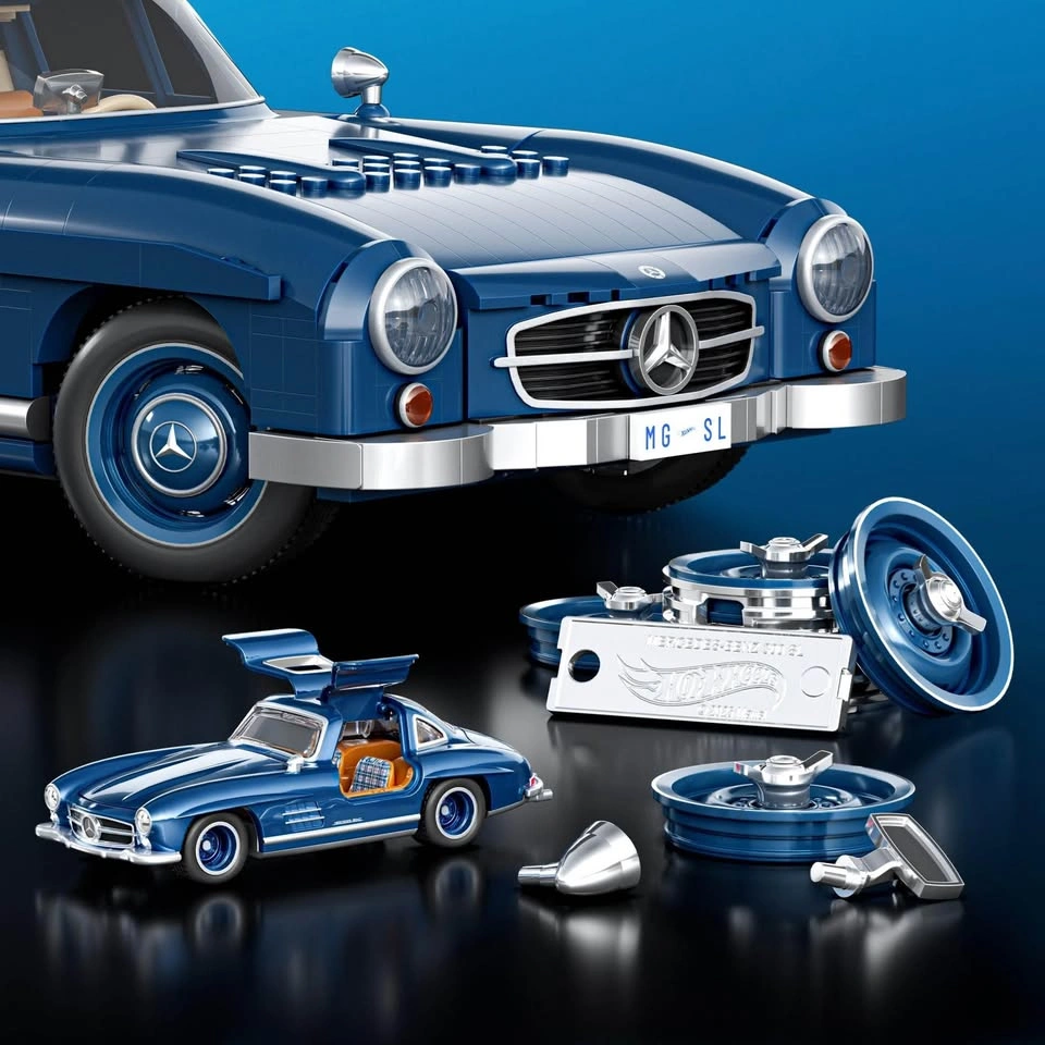 Mattel Brick Shop Hot Wheels Mercedes-Benz 300 SL (HWW25) - photo 4