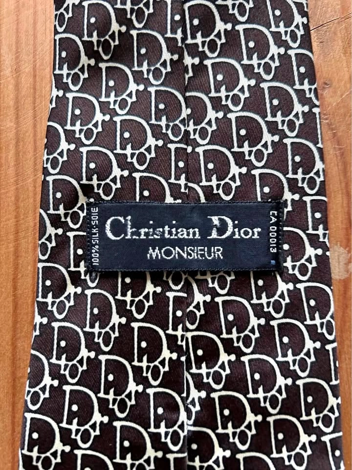 Christian Dior vintage tie