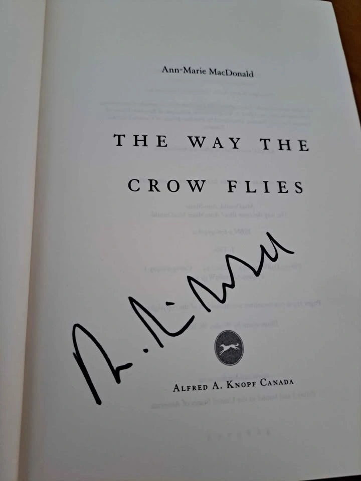 The Way The Crow Flies - A. M. MacDonald, Signed First Edition - photo 2