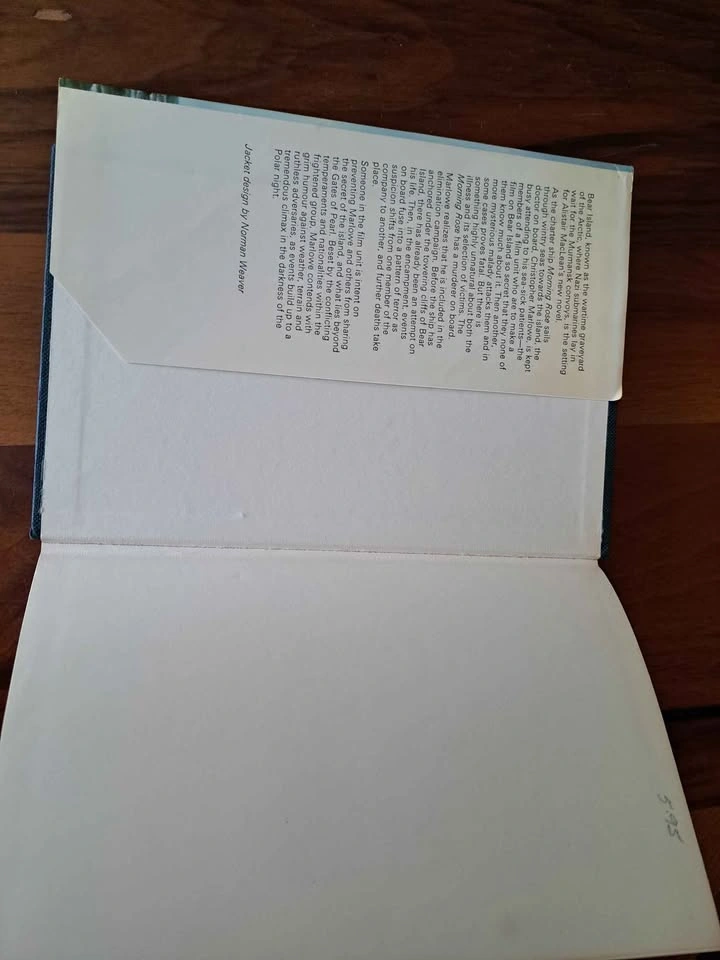 Bear Island - Alistair MacLean, 1971, First Edition Hardcover - photo 4