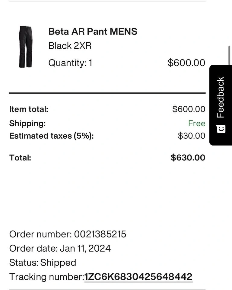 ARC’TERYX Beta AR Pants - Men’s (GORE-TEX Pro) - photo 2