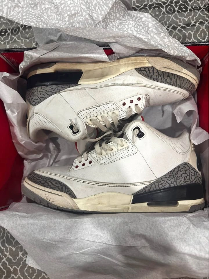 Jordan 3 ‘White Cement Reimagined’ (2023)