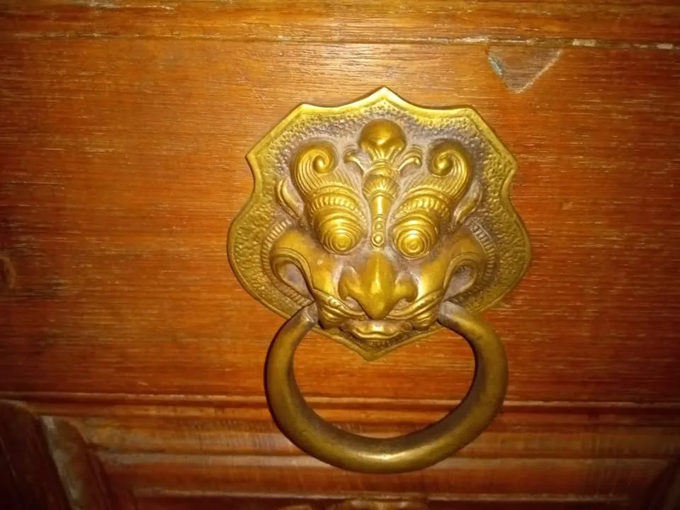 Mango Wood and Antique Door Wardrobe/Cabinet/TV Cabinet image indicator(3)