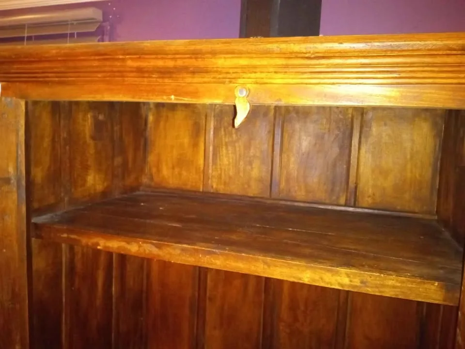 Mango Wood and Antique Door Wardrobe/Cabinet/TV Cabinet image indicator(5)