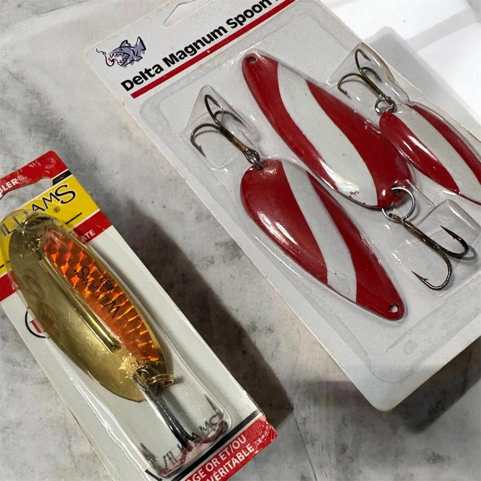 Astd Fishing Lure Lot - Blue Fox, Storm, Gibbs Delta, Williams - photo 5