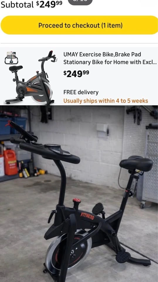 Exercise Bike for Home, Stationary Bike with App - photo 4