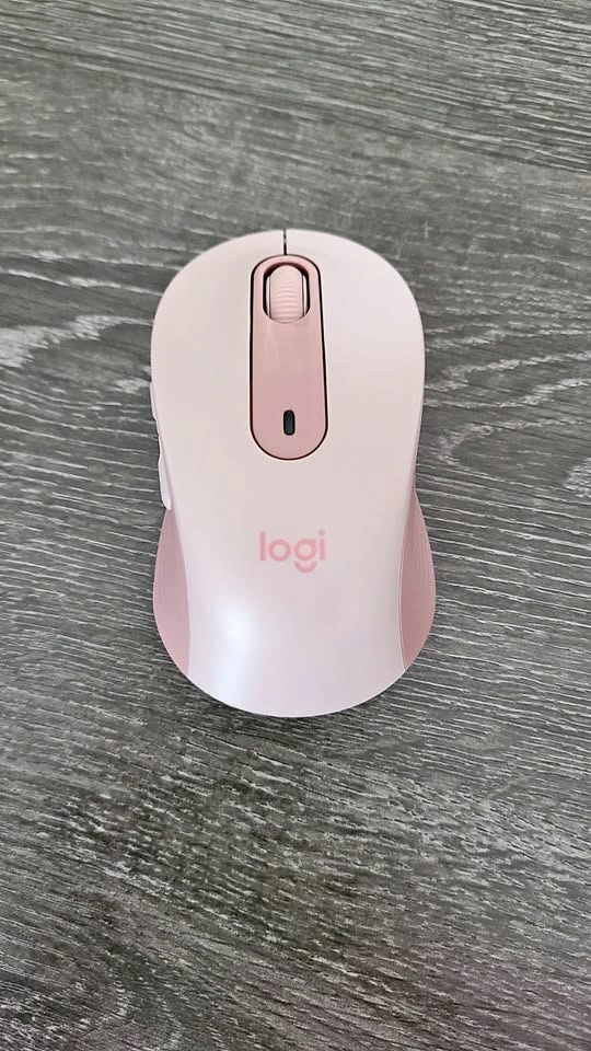 Logitech M650 Wireless Bluetooth Silent Mouse (Rose)