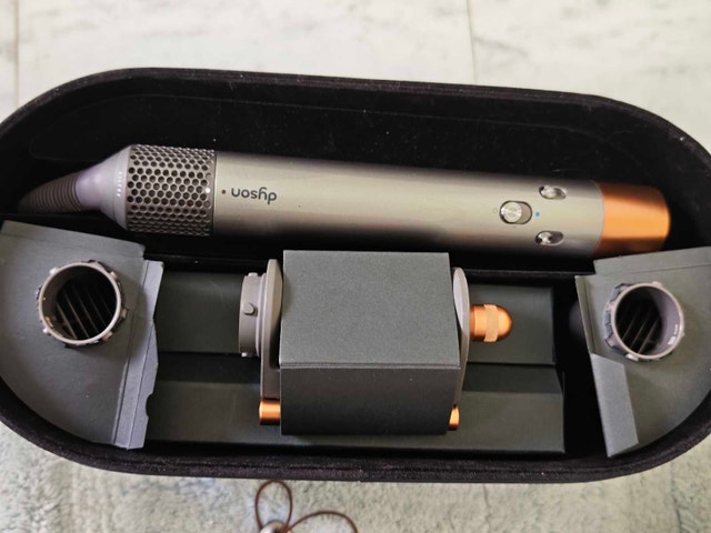 Like New Dyson Airwrap Complete Long Blue/Copper - photo 2