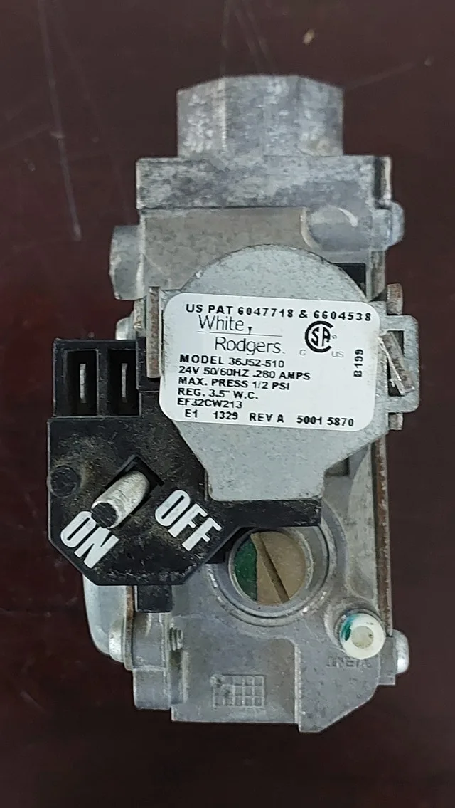 Gas Valve Specifications – White-Rodgers 36J24-510 - GCV024