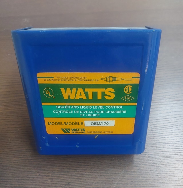 Watts OEM/170 Low Water Cut-Off Control – Boiler Liquid Level