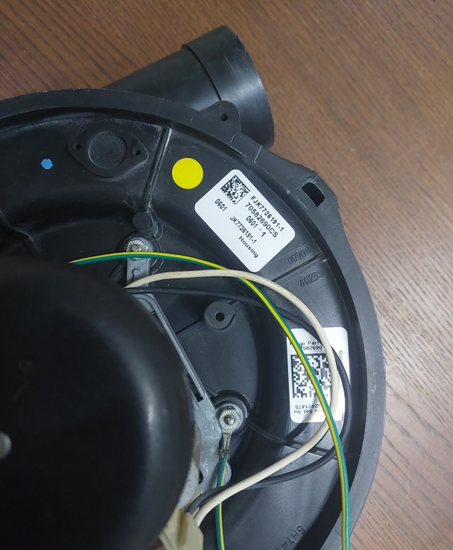 FASCO Draft Inducer Motor – Model 71582108 - M 122 - photo 3