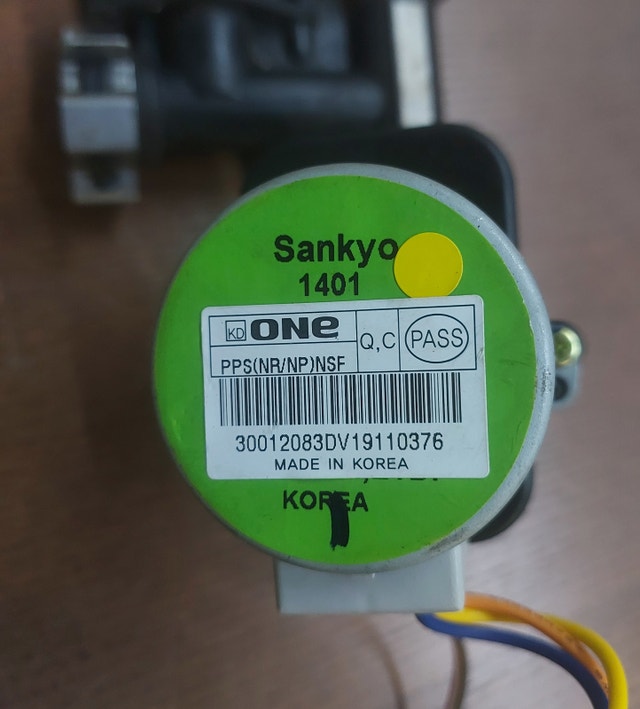 Sankyo Water Inlet Valve Assembly – Model 30012083DV19110376 - photo 2
