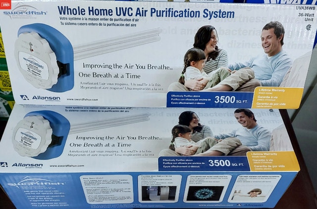 Swordfish Whole Home UVC Air Purification System – Model UVA36WB - photo 5