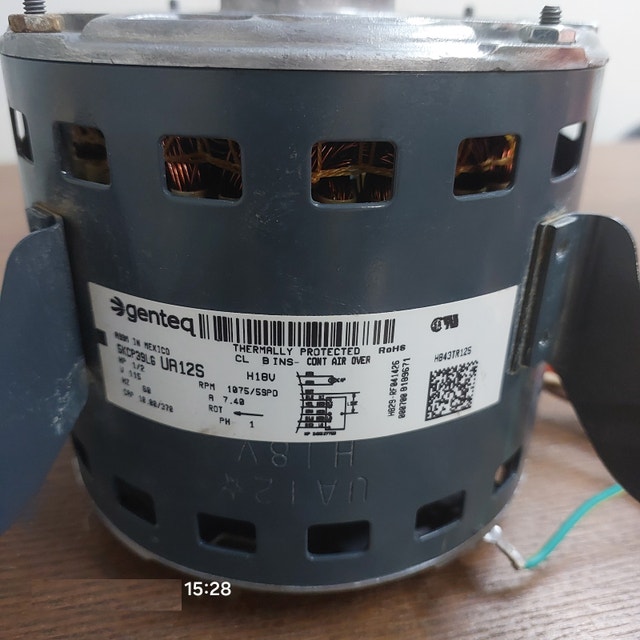 Genteq Blower Motor – Model SKCP39LG UA12 - M113 - photo 2