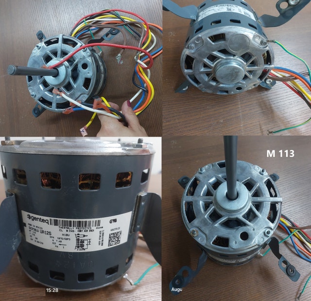 Genteq Blower Motor – Model SKCP39LG UA12 - M113 - photo 5