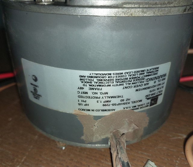 Emerson Blower Motor – Model K55HXPSS - 7299 - M112 - photo 2
