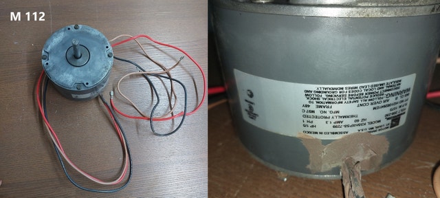 Emerson Blower Motor – Model K55HXPSS - 7299 - M112 - photo 3