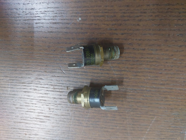 Thermal Limit Switch – Snap Disc Style (Threaded, 2-Terminal)