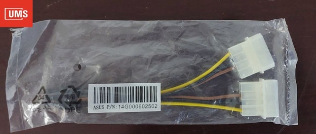 Dual Molex Power Splitter Cable – 4-Pin to 2 x 4-Pin