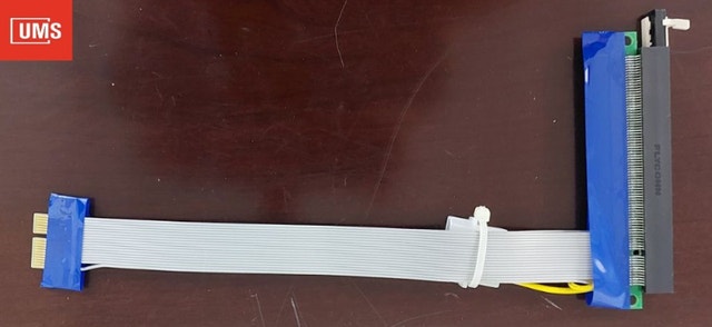 PCIe 16x Riser Extension Cable – Flat Flexible Design - photo 3
