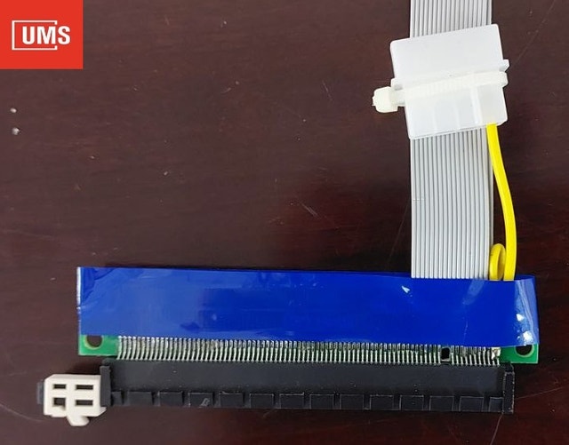 PCIe 16x Riser Extension Cable – Flat Flexible Design - photo 4