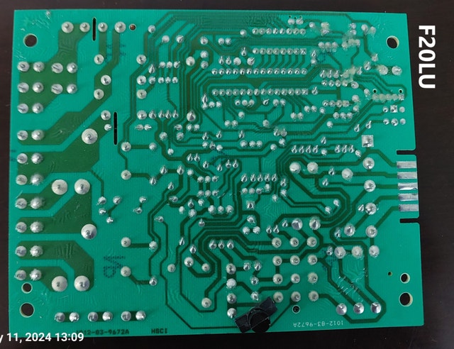 Control Board Specifications – Honeywell 1012-967 - F20LU - photo 2