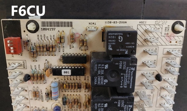 Control Board - ICP 1084197 Furnace Fan Control Board -F6CU - photo 2