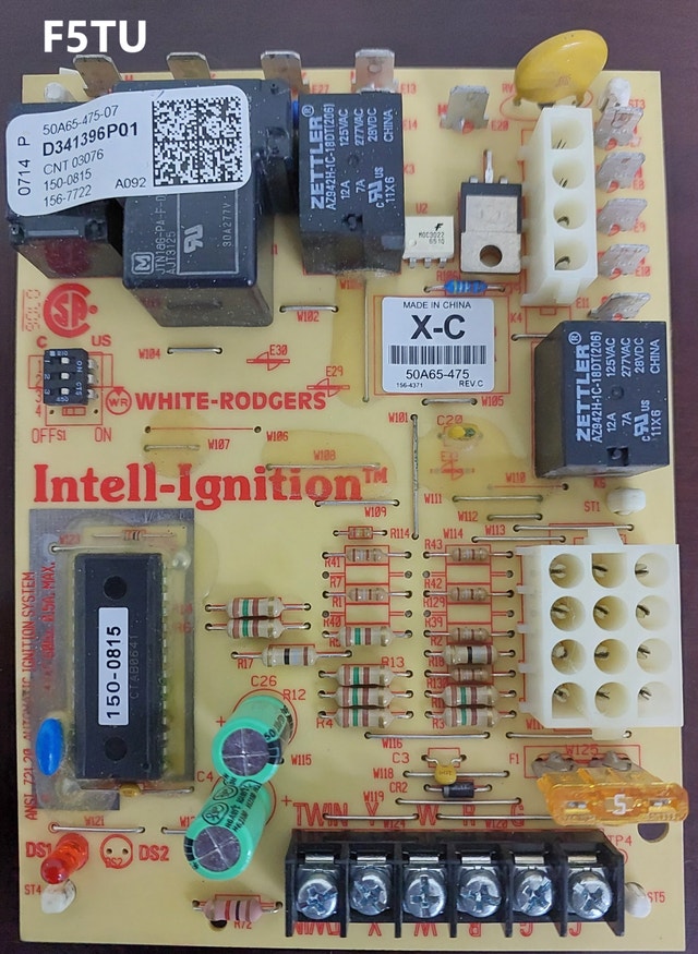 Control Board White-Rodgers 50A65-475-07 - F5TU