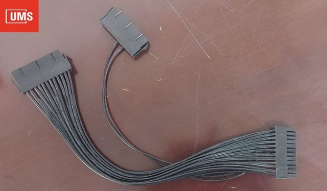 10x 24Pin 20+4pin Dual PSU ATX Power Supply Adaptor Connector