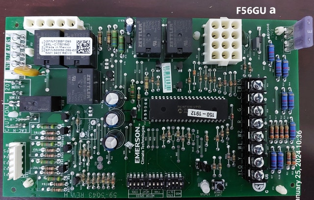 Emerson 50M58-289-03 Furnace Control Board 59-5043 REV. H