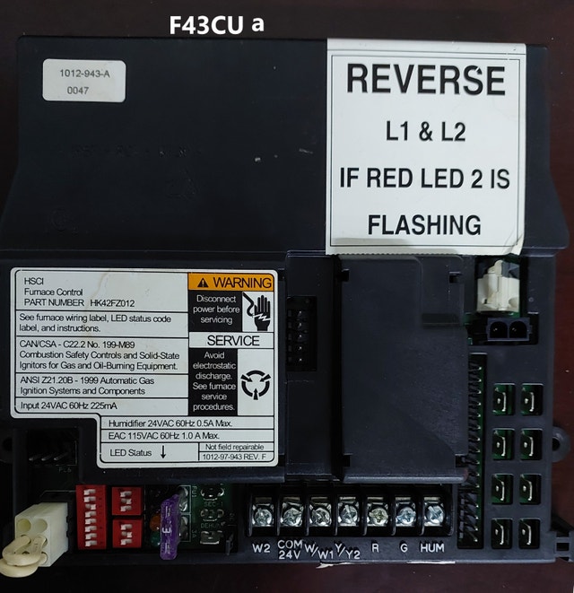 Carrier / Bryant / Payne HK42FZ012 Furnace Control Board