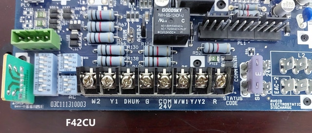 Carrier / Bryant / Payne HK42FZ040 Furnace Control Board - F42CU - photo 4