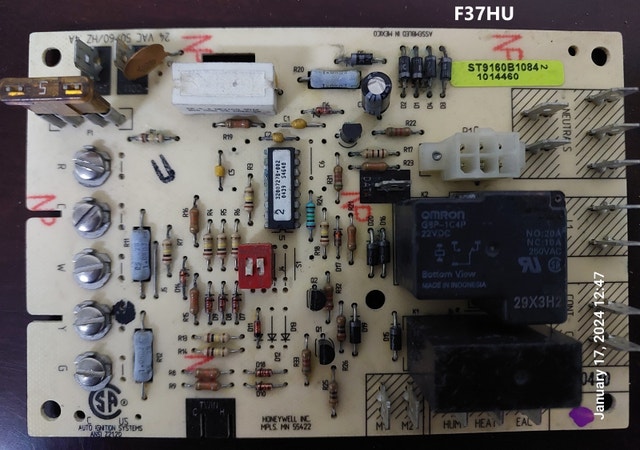 Honeywell ST9160B1084 Furnace Control Board | 1014460