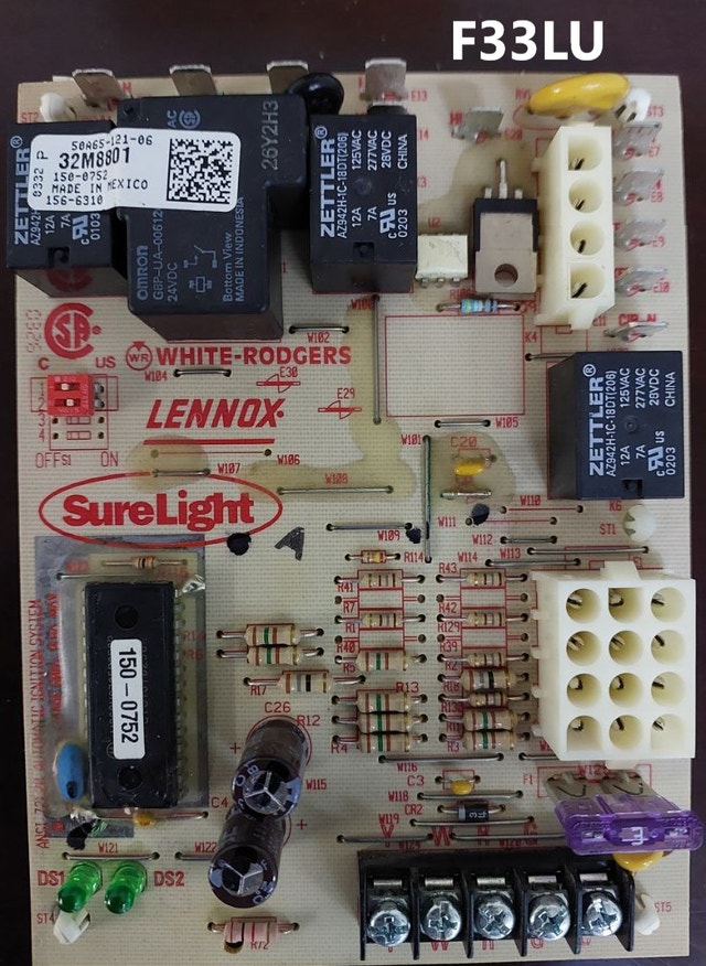 White-Rodgers 50A65-121-06 SureLight Furnace Control Board