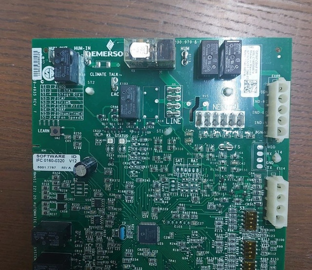 Emerson PCBKF104 Integrated Furnace Control Board - photo 2