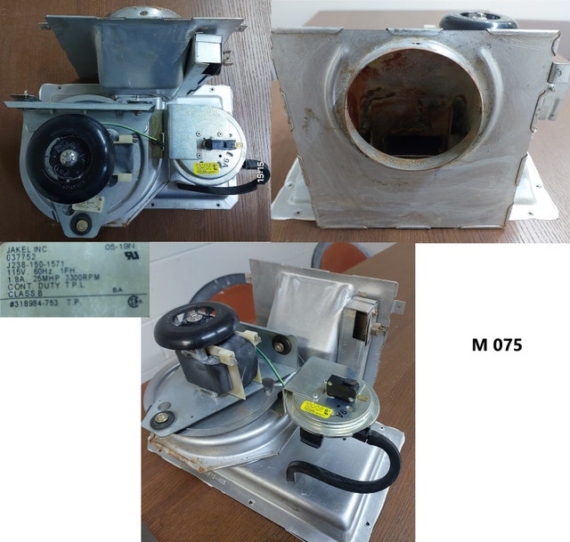 JAKEL Draft Inducer Motor – Model J238-150-1571 - photo 5