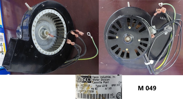 FASCO Inducer Blower Motor Assembly – Model 70219377 M049 - photo 4
