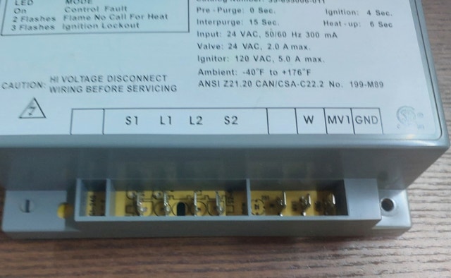 Ignition Control Module Specifications – Fenwal 35-655006-011 - photo 4