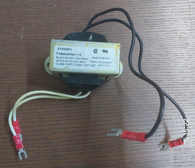 Control Transformer Specifications – Standex FTB4024PAA-18