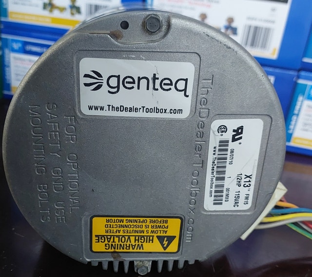Genteq X13 ECM Blower Motor – Model 5SME39HXL113 - photo 3