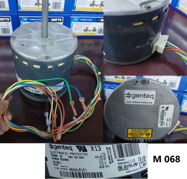 Genteq X13 ECM Blower Motor – Model 5SME39HXL113 - photo 5