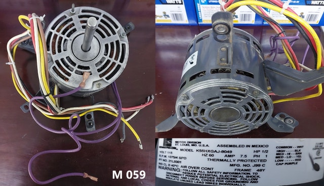 Emerson Blower Motor – Model K55HXGAJ-8049 - M059 - photo 4